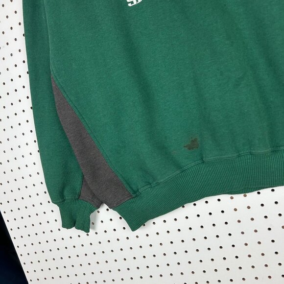 Michigan State Crewneck XL Spartans 90s Sweatshirt Stitched Heavyweight Vintage - Picture 3 of 6